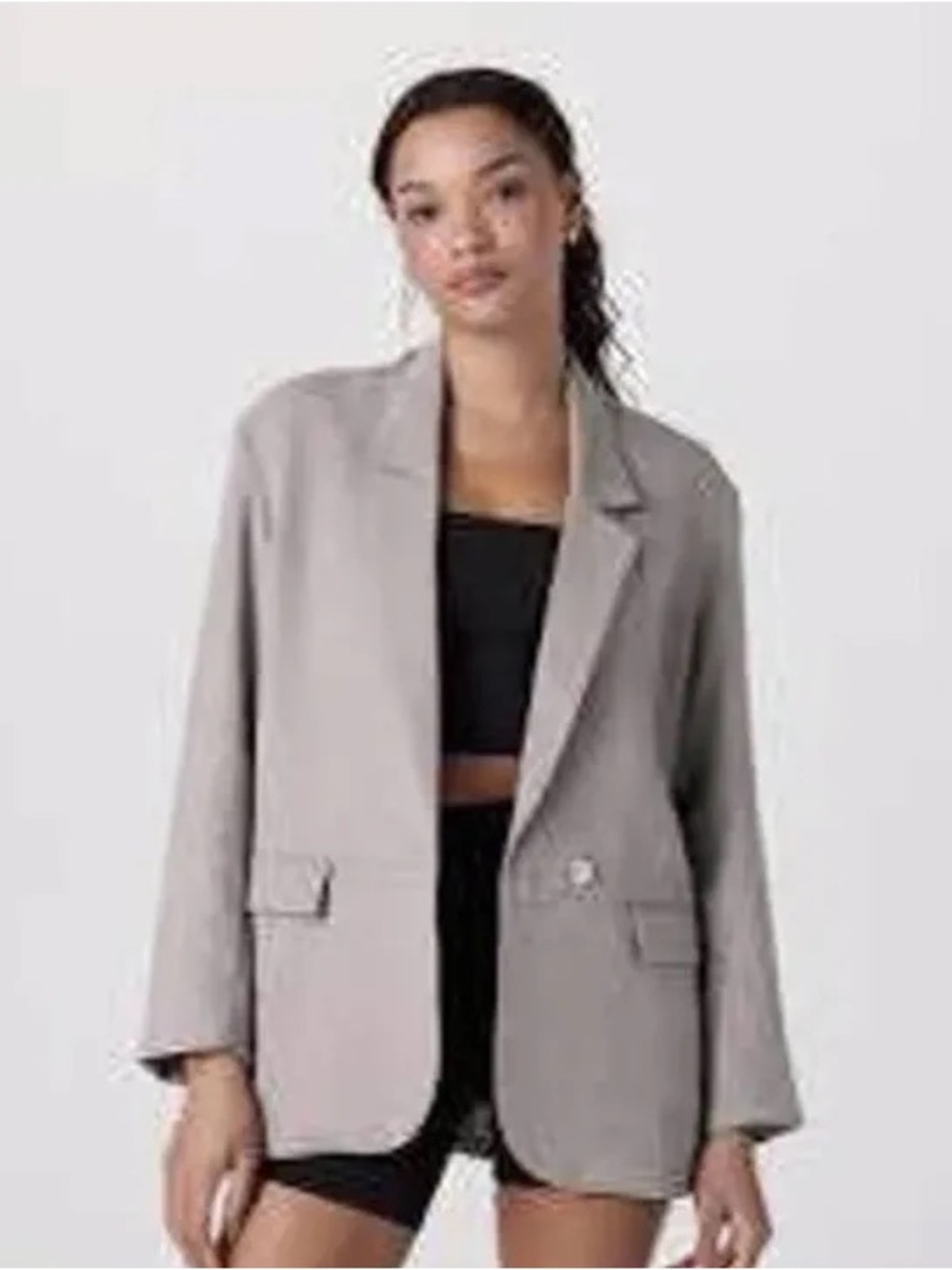NWT Vuori women's Trestles Twill Blazer sz S Pebble (B)